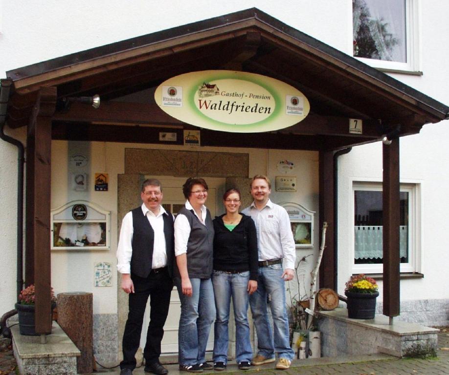 Gasthof Pension Waldfrieden Brand Εξωτερικό φωτογραφία