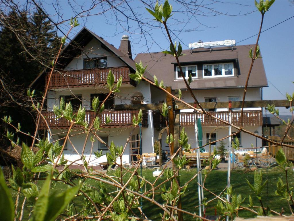Gasthof Pension Waldfrieden Brand Εξωτερικό φωτογραφία